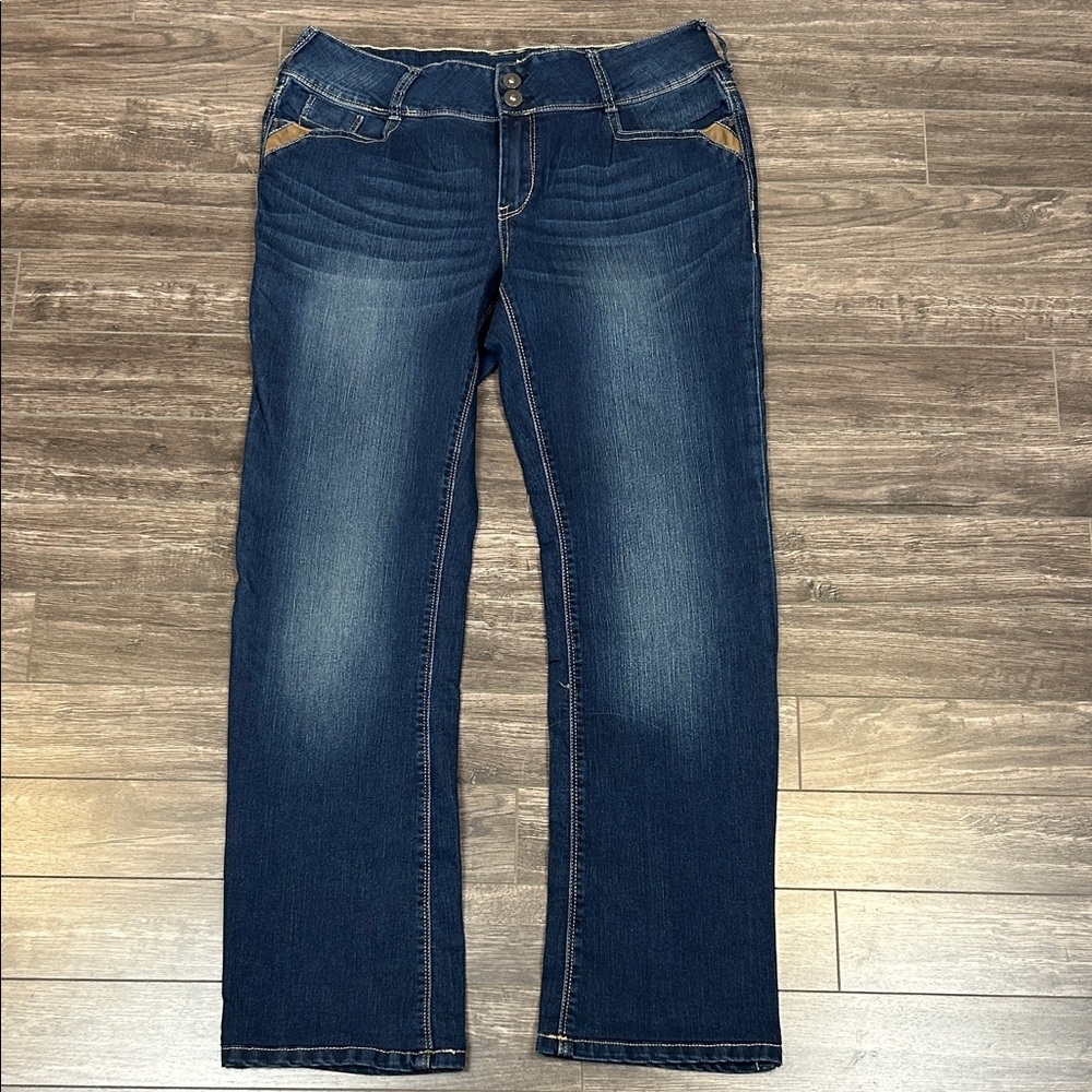Revolution by Ricki’s Women’s Jeans size 31‎ Brooke Bootcut Blue denim pants